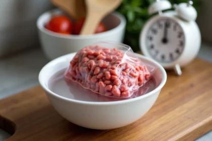 Jak szybko rozmrozić mięso mielone? Skuteczne metody i porady