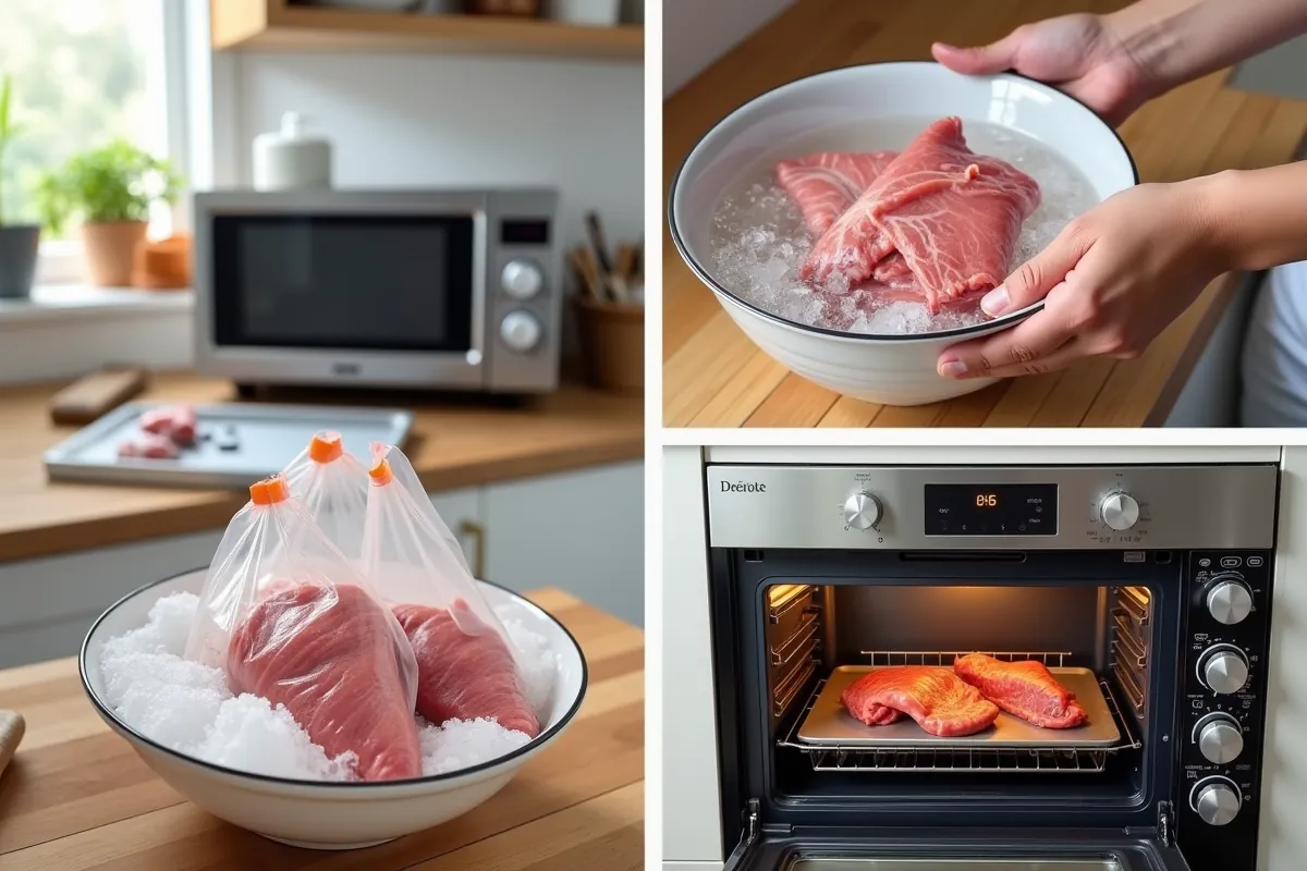Jak szybko rozmrozić mięso? Metody i porady na czasie