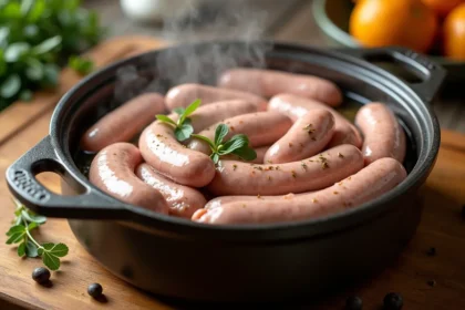 Jak ugotować białą kiełbasę surową? Praktyczne porady i przepisy